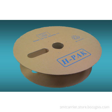 Oem / Odm Service Offer Customize Design White / Ochre Paper Spools And Reels